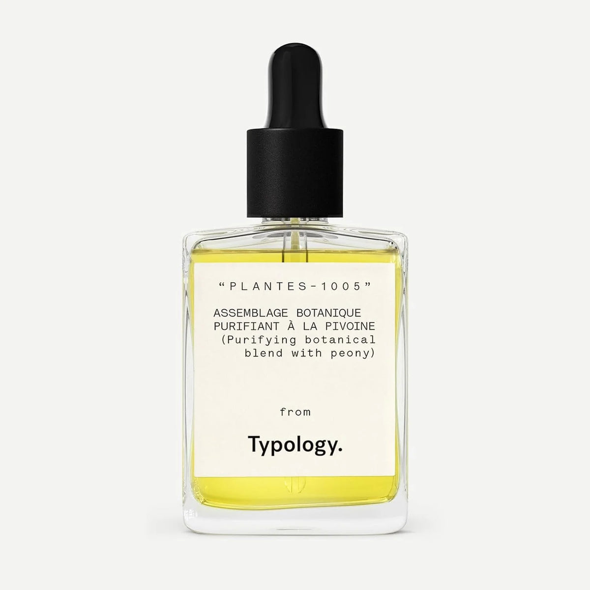 Typology Purifying Night Serum Botanical Blend With Peony 1 Fl. Oz & Complimentary Sheet Masque